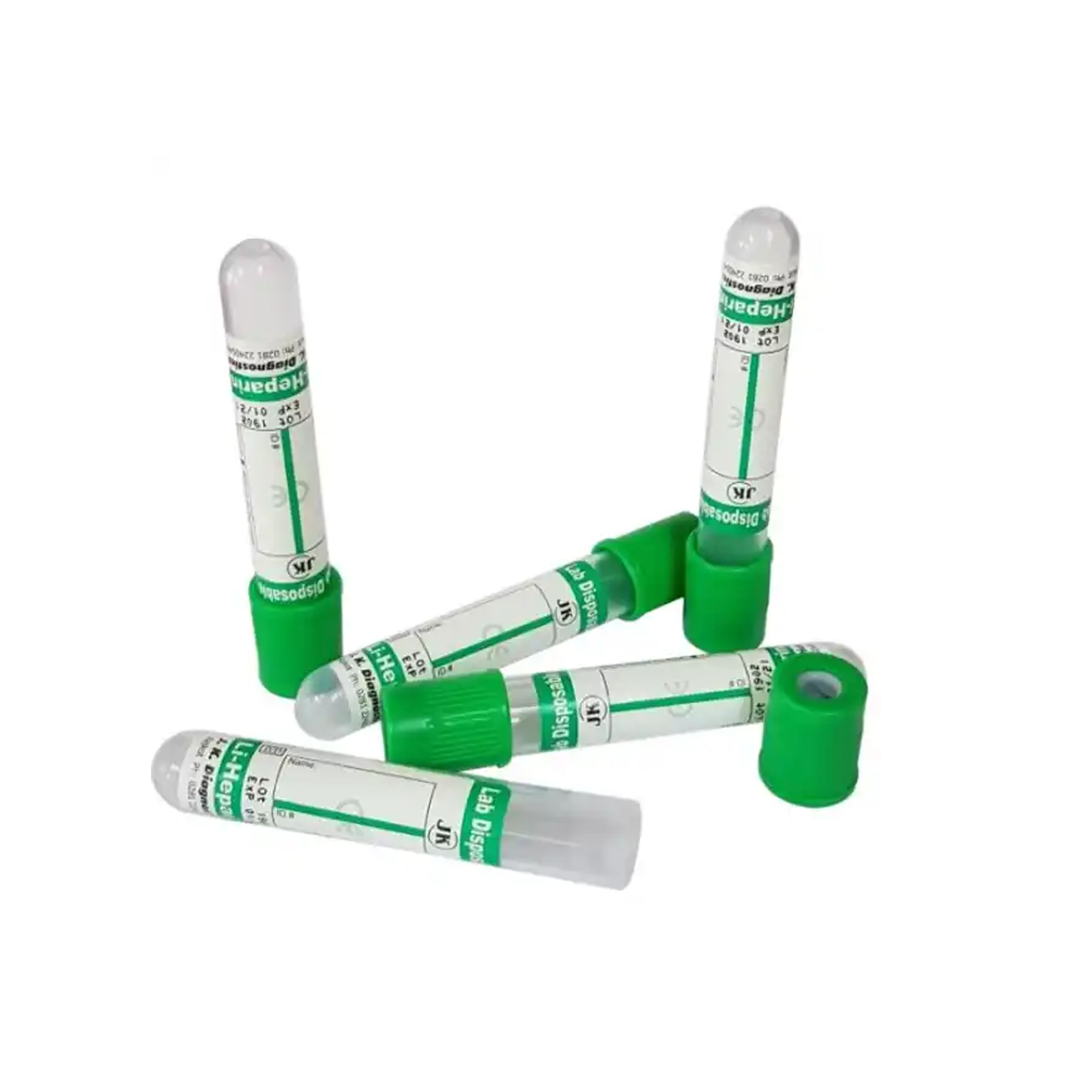 300 Tubes à Anticoagulant Héparine Sodique - Réf 367874, Lot De 300 Pièces, Neuf